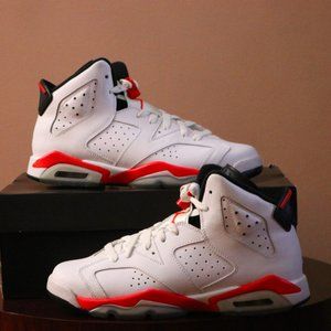 Nike Air Jordan Retro 6 White Infrared